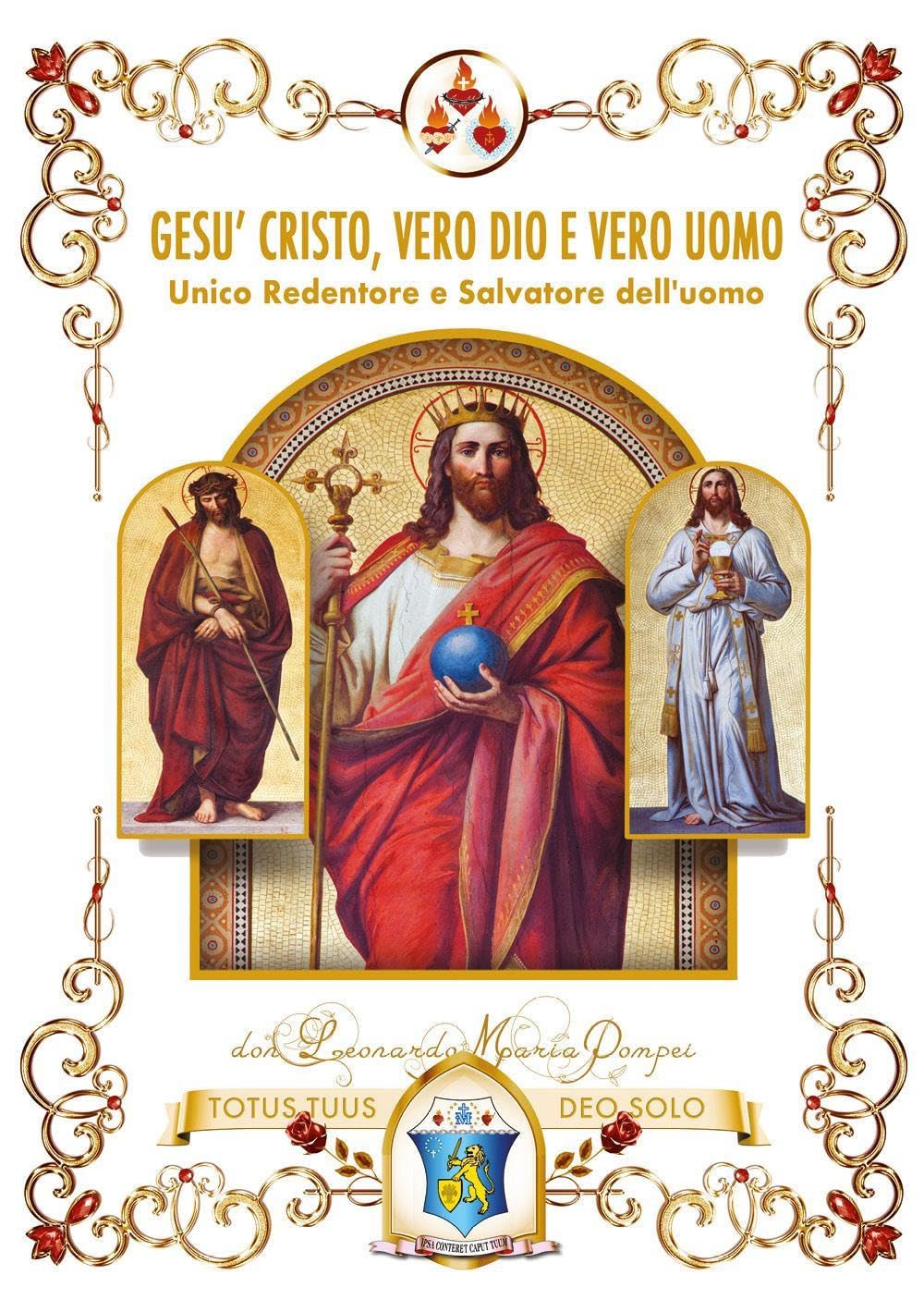 Copertina del libro Gesù Cristo, vero Dio e vero uomo